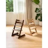 Stokke® Tripp Trapp® Bundle Treppenhochstuhl Eiche inkl. Newbornset Light Grey & Babyset – Bild 5