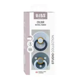 Bibs 2-er Pack Studio Collection Schnuller Latex, 0-6M – Bild 1