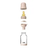 Bibs Babyflasche aus Glas, 120 ml, ab 0M – Bild 4
