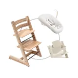 Stokke® Tripp Trapp® Bundle Treppenhochstuhl inklusive Newbornset Vanilla White & Babyset – Bild 3