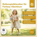 Bieco Steckenpferd Holz Einhorn Magic – Bild 1
