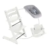 Stokke® Tripp Trapp® Bundle Treppenhochstuhl inkl. Newbornset Light Grey & Babyset – Bild 3