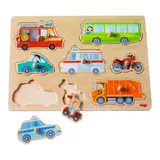 Haba Greifpuzzle Fahrzeug-Welt – Bild 1