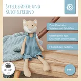 Bieco Kuscheltier aus Leinen & Musselin Fuchs - ab Geburt – Bild 1