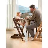 Stokke® Tripp Trapp® Bundle Treppenhochstuhl Eiche inkl. Babyset & Tray – Bild 1