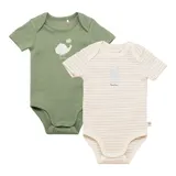 Bornino Sunny Adventure 2er-Pack Bodys kurzarm Sunny Adventure – Bild 3