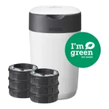 Tommee Tippee Twist & Click Windeleimer Twist & Click inklusive 6er-Pack Nachfüllkassetten – Bild 3