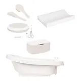 Bébé-Jou 6- tlg. Badeset Thermo de Luxe Light Oat – Bild 2
