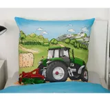 Herding Renforcé-Bettwäsche Traktor 80x80 / 135x200 cm – Bild 4