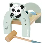 Eichhorn Klopfbank aus Holz Panda – Bild 5