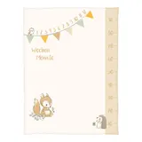 Baby Best Babydecke Microfaserflausch Meilenstein 75x100 cm – Bild 3