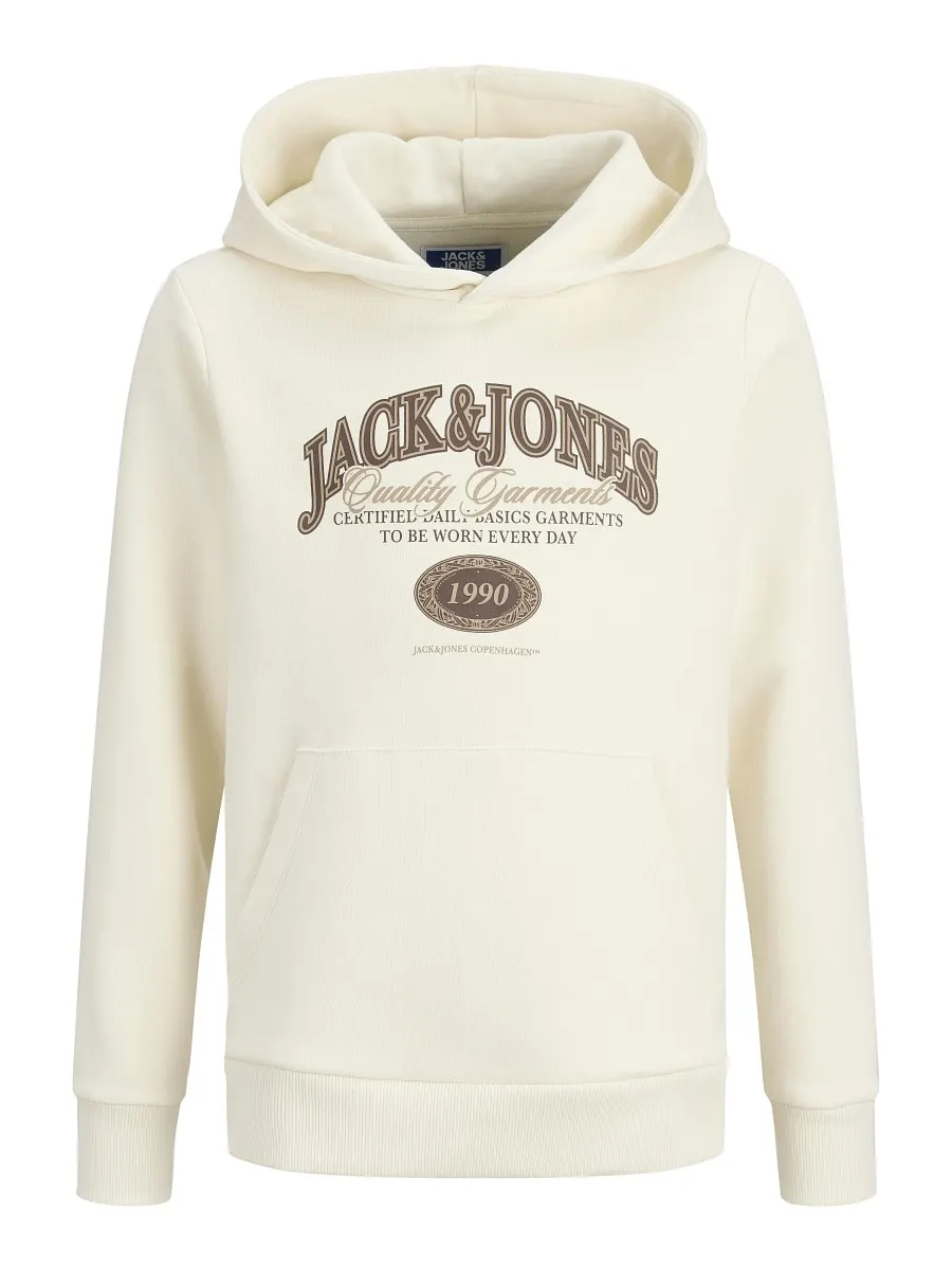Jack & Jones Junior Kids Hoodie Jungen Kapuzenpullover Print Sommer 128 - 176