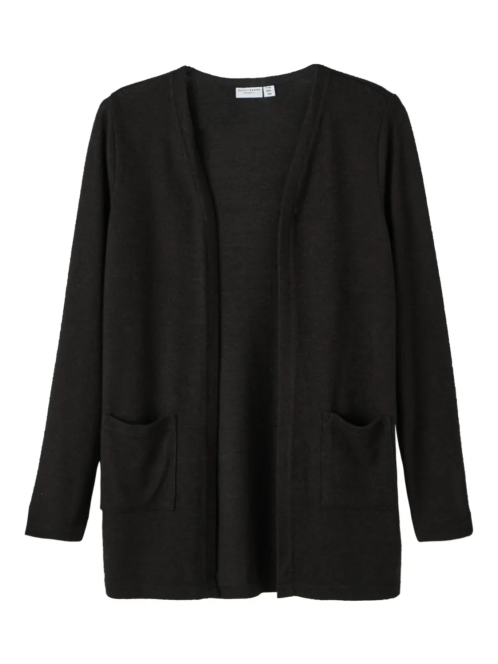 Name it Mädchen Cardigan Strickjacke Kinder Taschen Grau Navy Schwarz 116 -164
