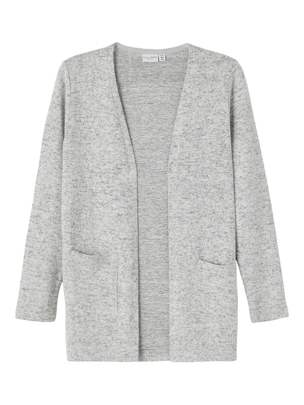 Name it Mädchen Cardigan Strickjacke Kinder Taschen Grau Navy Schwarz 116 -164