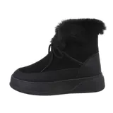 Keilstiefeletten Damenschuhe 8702 Ital-design In Schwarz – Bild 1