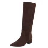 Damen Stiefel mit Reißverschluss und Reißverschluss Ital-Design 8624 in Braun – Bild 1