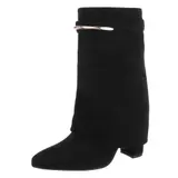 Damen Stiefel mit Reißverschluss und Reißverschluss Ital-Design 8709 in Schwarz – Bild 1