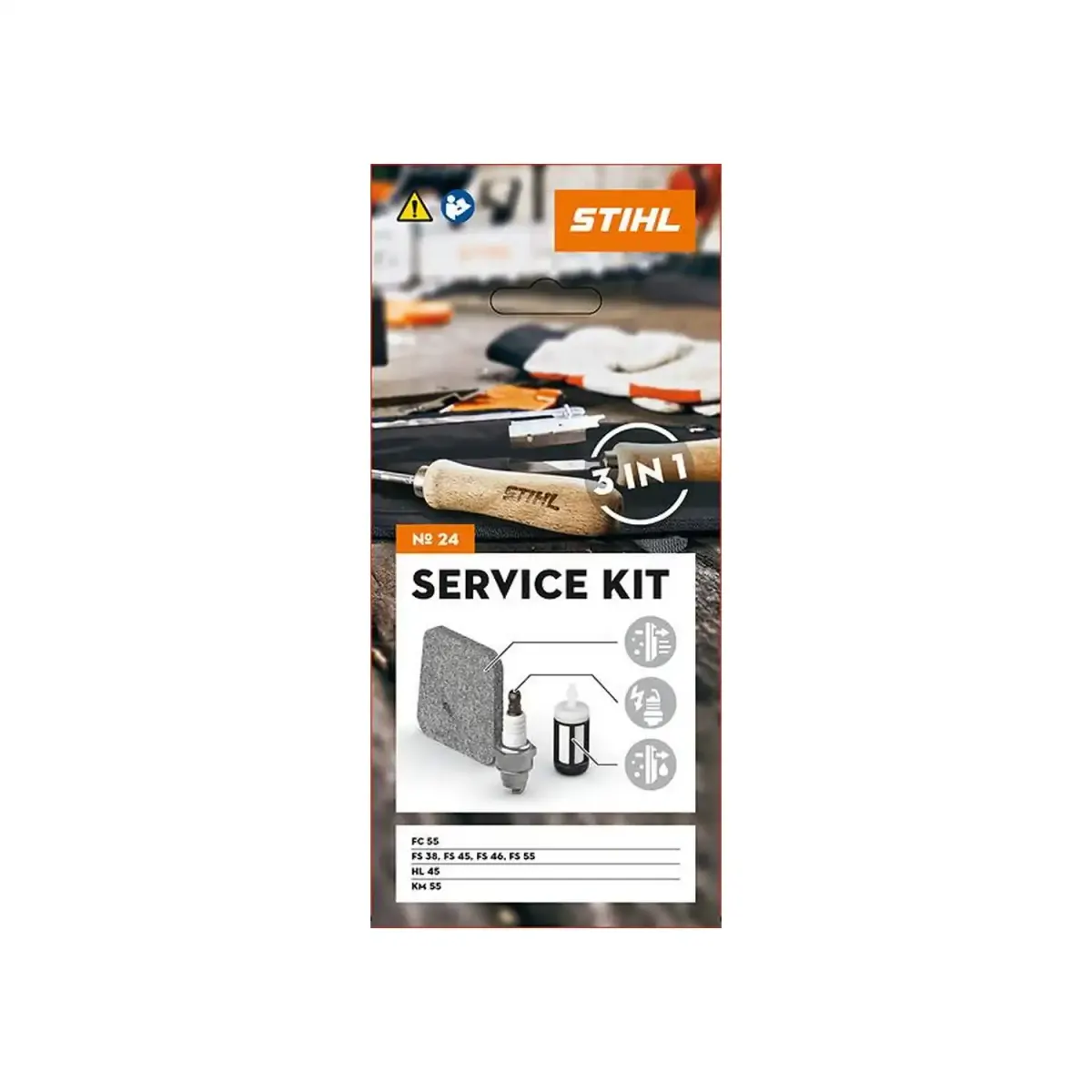 Stihl Service Kit 24 für FS38, FS 45, FS 55 und KM 55