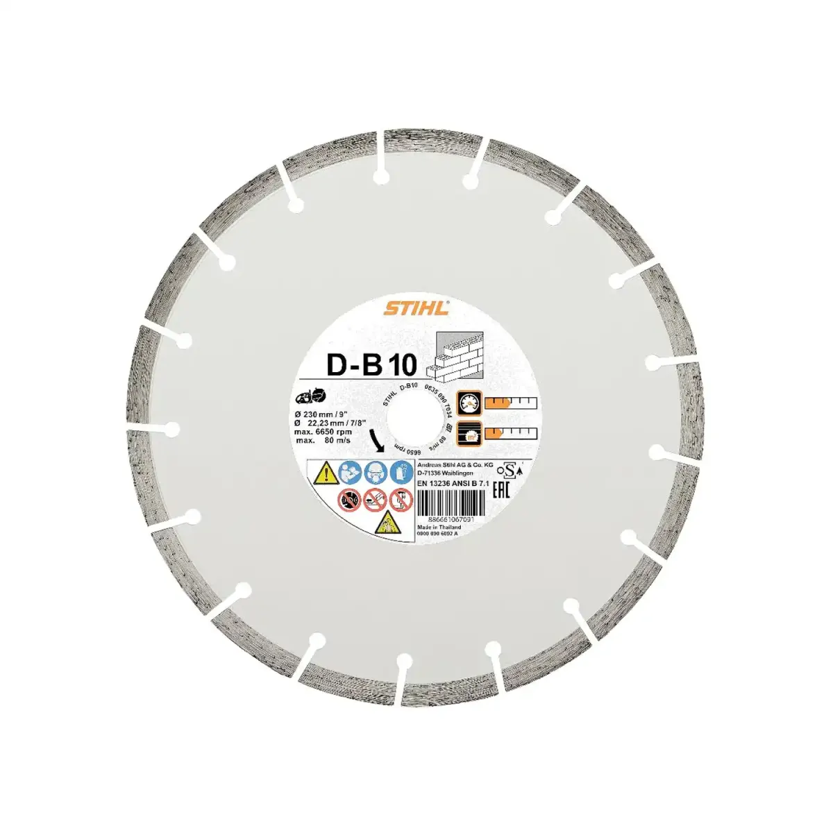 STIHL Diamant-Trennscheibe, Ø 230 mm B10