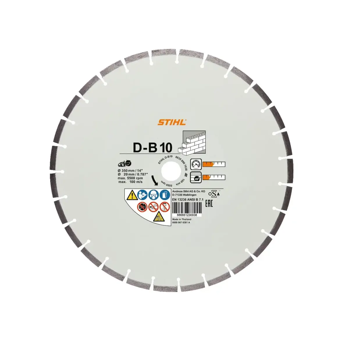 STIHL Diamant-Trennscheibe, Ø 350 mm B10