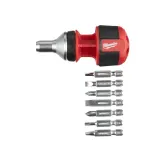 Milwaukee Schrauberdreher mit Ratschenfunktion Stubby (inkl. 7 Bits PH/PZ/TX/SL) – Bild 3
