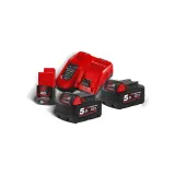 Milwaukee M18NRG-502 (18V Starterset) – Bild 4