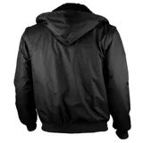 Qualitex Herren Pilotenjacke wasserdicht Kapuze Winterjacke Jacke – Bild 2