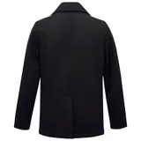 Brandit Herren Pea Coat Marine Kurzmantel Wintermantel Caban Jacke Wolle S-7XL – Bild 2
