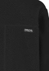 Sublevel Damen Fleece Mantel lang Teddyfleece Jacke weich warm elegant Winter – Bild 4