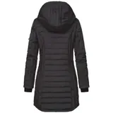 Sublevel Damen Mantel Übergangsjacke Jacke Outdoorjacke mit Kapuze – Bild 2