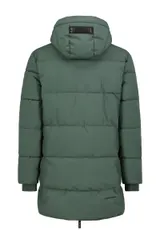 SUBLEVEL Parka Herren lang Mantel Winterjacke Jacke Warm Modern mit Kapuze – Bild 3